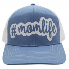 USA CAP BLUE/WHITE #MOMLIFE MOMLIFE CAP GLITTER BASEBALL TRUCKER CAP USA MADE   eb-55094252